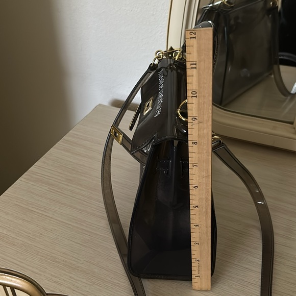 Plastic clear brown Crossbody/ Handbag NWT - Picture 7 of 11